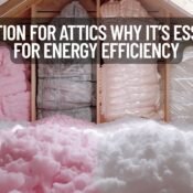 Insulation for Attics: Why It’s Essential for Energy Efficiency